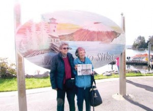 High school classmates Janet Dean, 90 of Ithaca, NY and Eileen McDonnell, 89, of Stow visited Alaska together last fall.  