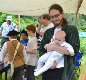 Matt and young William Brench Ann Needle photo