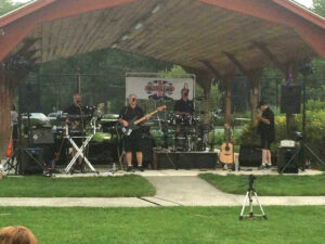 4everFab, a Beatles tribute band, played at a free concert on Thursday at Stow Community Park,  sponsored by Stow Recreation.                                                           Courtesy